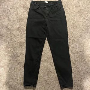 Nicole Miller black skinny jeans.